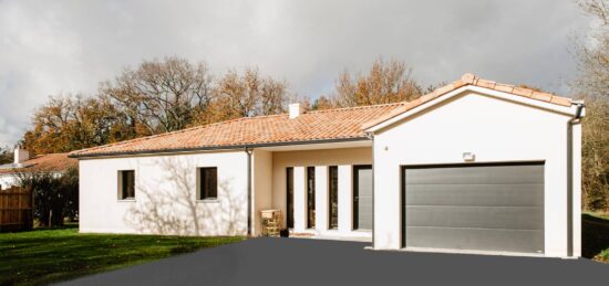 Maison de plain-pied avec son garage accolé à Mauves-sur-Loire (44)