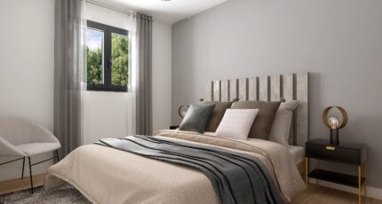 Plain-pied GI 4 ch _ CHAMBRE TWIN + GARAGE SUITE PARENTALE 32191-4586modele1020210611tzTec.jpeg - Maisons Tradilignes