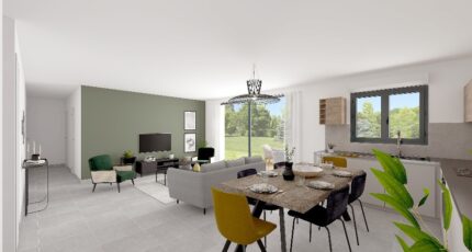 Plain-pied GA 4 ch _ CHAMBRE TWIN + GARAGE SUITE PARENTALE 32178-4586modele820210611RWFx0.jpeg - Maisons Tradilignes