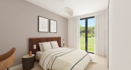 Plain-pied GA 4 ch _ CHAMBRE TWIN + GARAGE SUITE PARENTALE 32178-4586modele720210611F8n1O.jpeg - Maisons Tradilignes