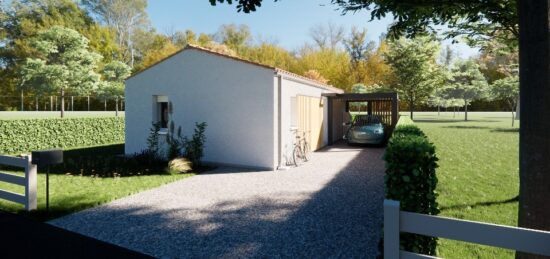 Maison neuve à Paulx, Pays de la Loire