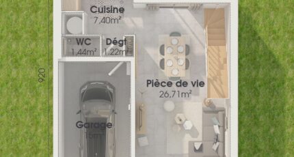 La Haie-Fouassière Maison neuve - 2357457-4586modele720210624wg3pn.jpeg Maisons Tradilignes