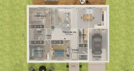 Le Loroux-Bottereau Maison neuve - 2288429-4586modele720210624NQXaT.jpeg Maisons Tradilignes