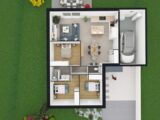 Maison à construire à Bouguenais (44340) 2619656-5173modele820260529tA82K.jpeg Maisons Tradilignes